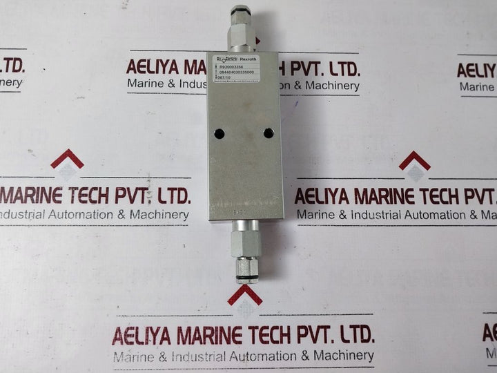 Rexroth R930003356 Hydraulic Valve 084404030335000