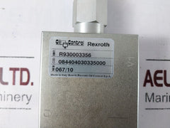 Rexroth R930003356 Hydraulic Valve 084404030335000