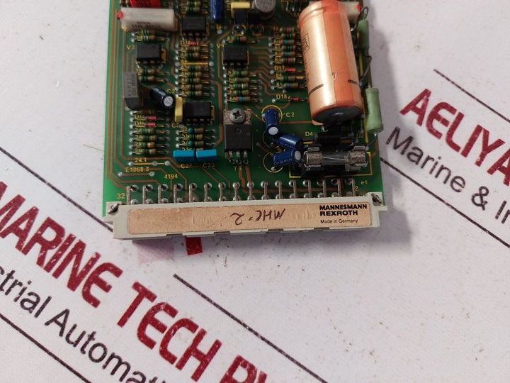 Rexroth Prop. Amplifier Mhc-2
