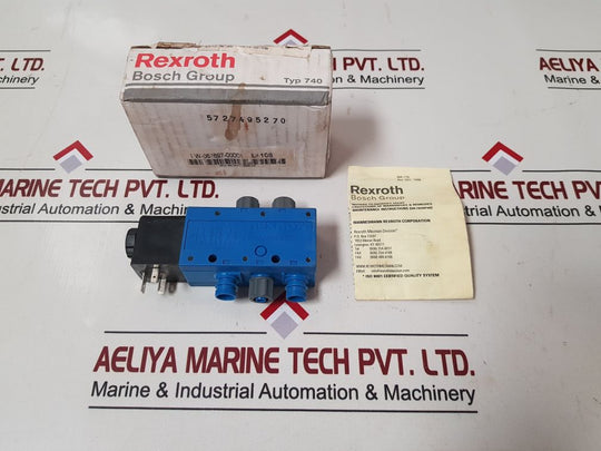 Rexroth Pw 67697-1 Solenoid Valve
