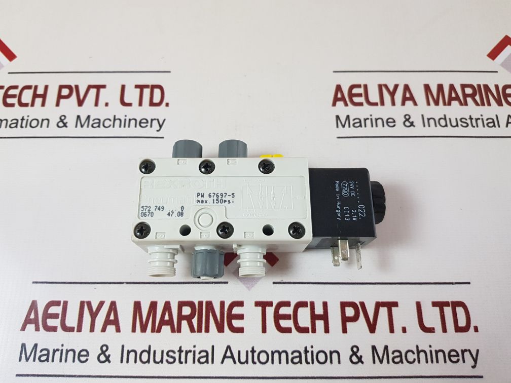 Rexroth Pw 67697-5 Pneumatic Valve
