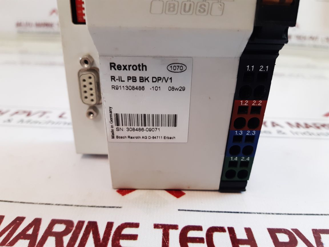 Rexroth R-il Pb Bk DpV1 Profi Bus Module R911308486-101