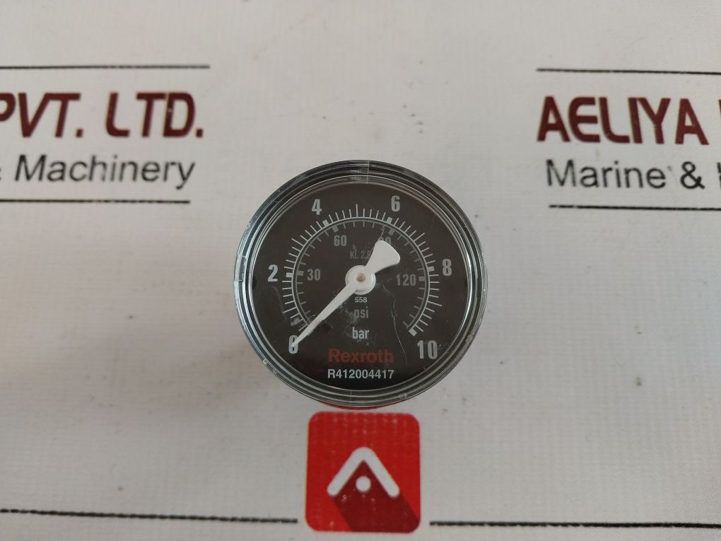 Rexroth R412004417 Pneumatic Pressure Gauge Kl 2.5