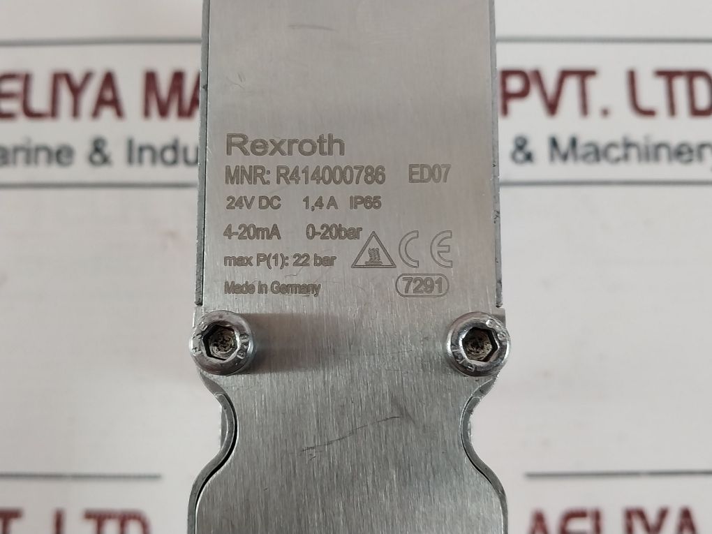 Rexroth R414000786 Pneumatic Valve 24V Dc 4-20Ma