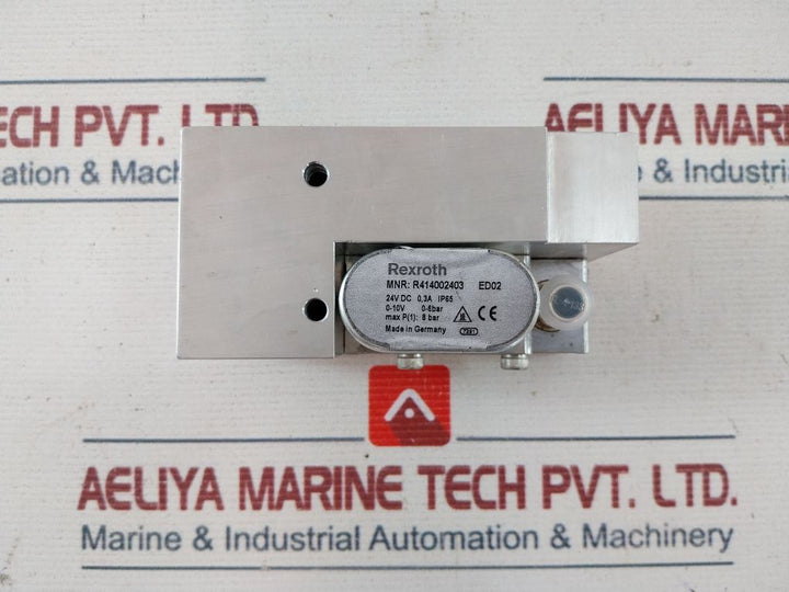 Rexroth R414002403 Pneumatic Valve With Connecting Plug Cable