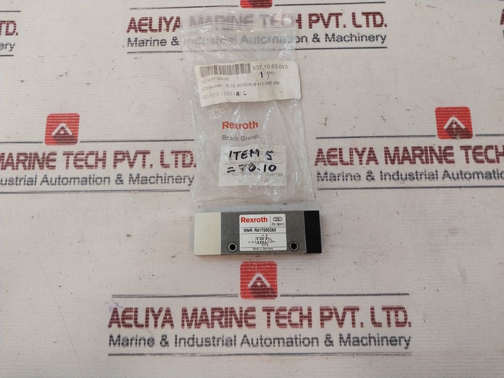 Rexroth R417000268 5/2 Way Valve