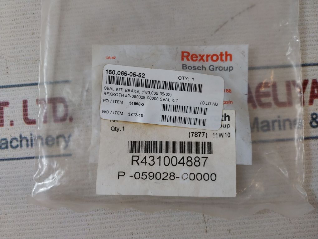 Rexroth R431007013 Valve Portion Seal/Lap Kit 067143-00000