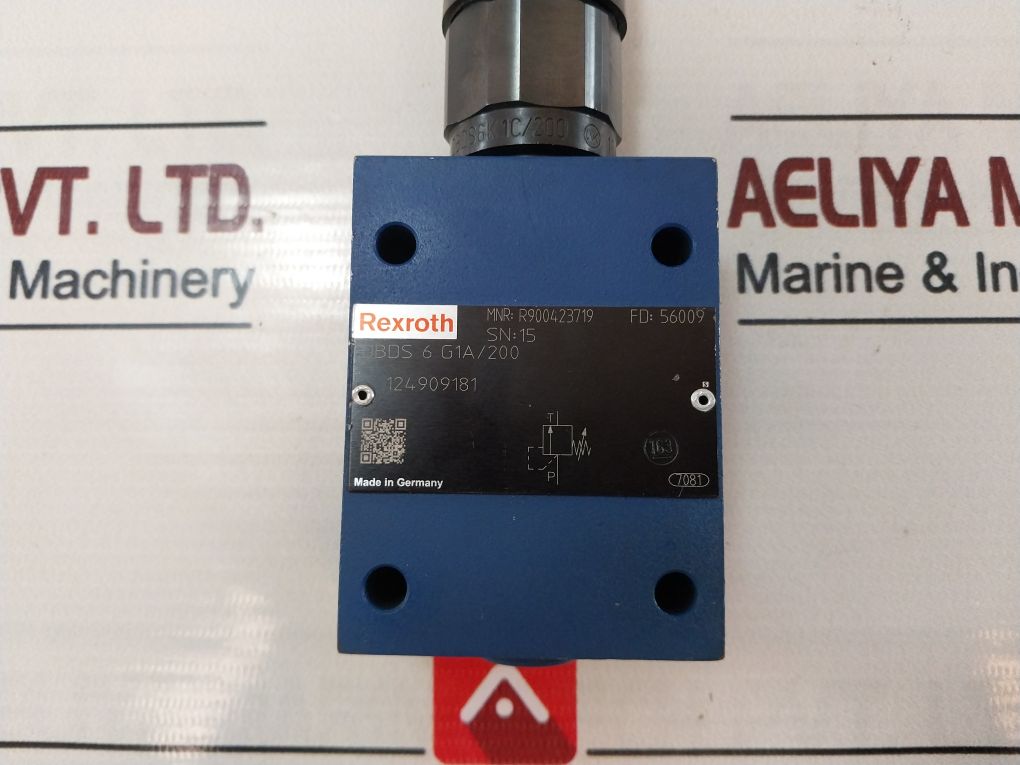 Rexroth R900423719 Pressure Relief Valve Dbds 6 G1A/200