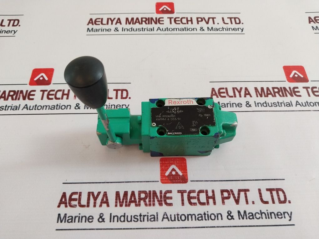 Rexroth R900469301 Manual Directional Valve 4Wmm 6 D53/F