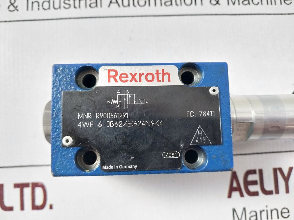 Rexroth R900561291 Solenoid Valve 4We6Jb62/Eg24N9K4