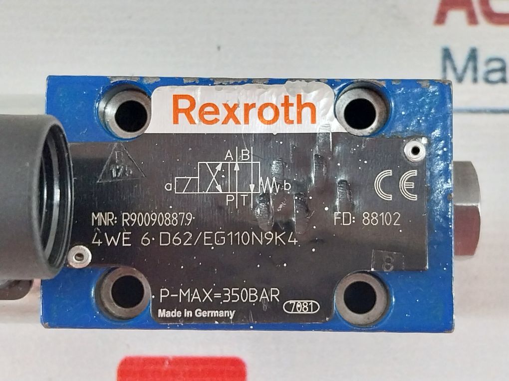 Rexroth R900908879 Solenoid Valve 09018142024