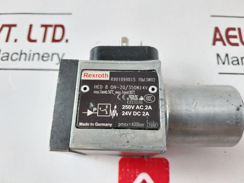 Rexroth R901099815 Pressure Sensor Hed 8 Oh-20/350K14V