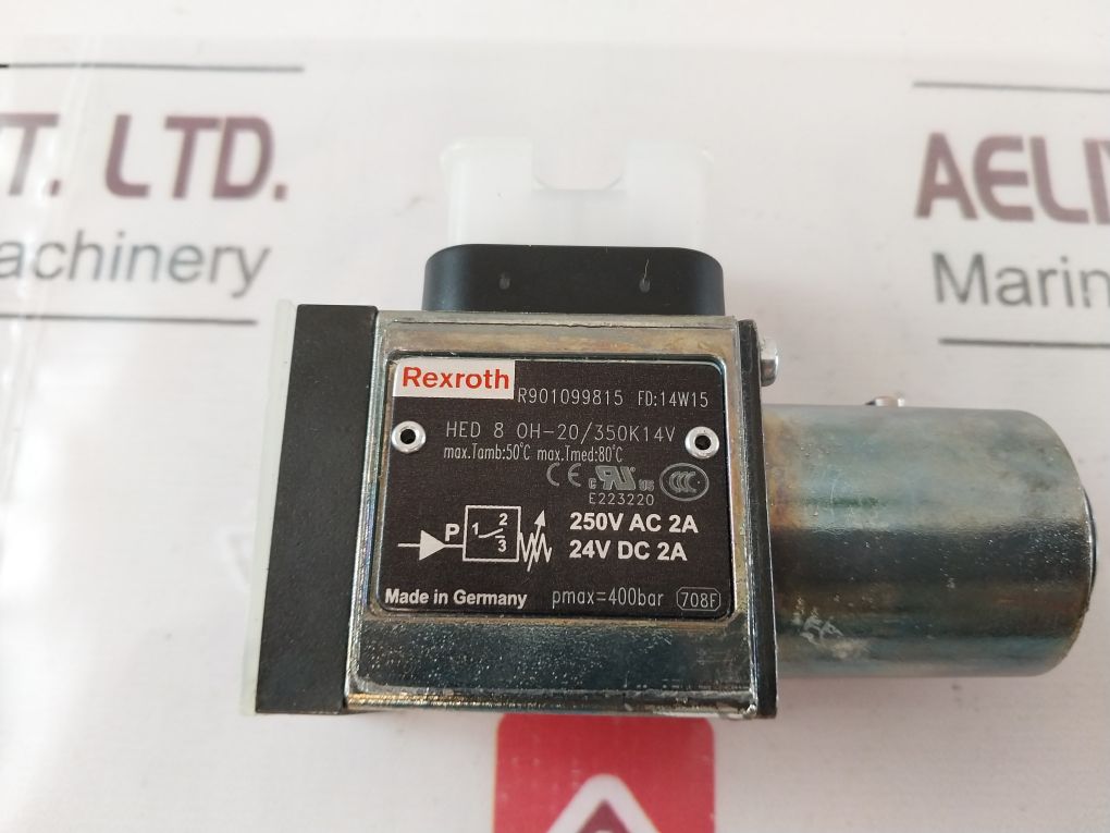 Rexroth R901099815 Pressure Sensor Hed 8 Oh-20/350K14V 