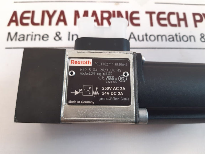 Rexroth R901102711 Pressure Switch Hed 80A-20100 K14S

