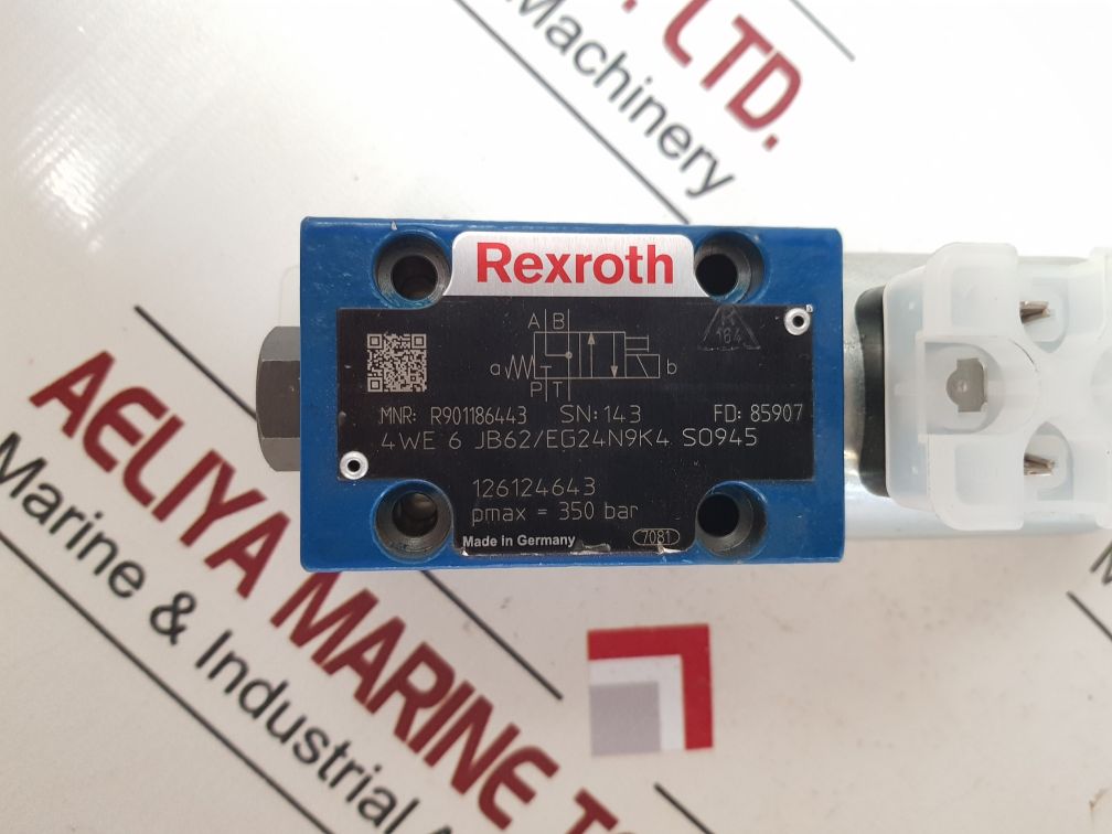 Rexroth R901186443 Directional Spool Valve