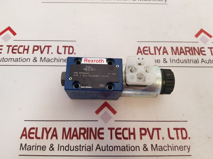 Rexroth R901186443 Hydraulic Valve 24Vdc