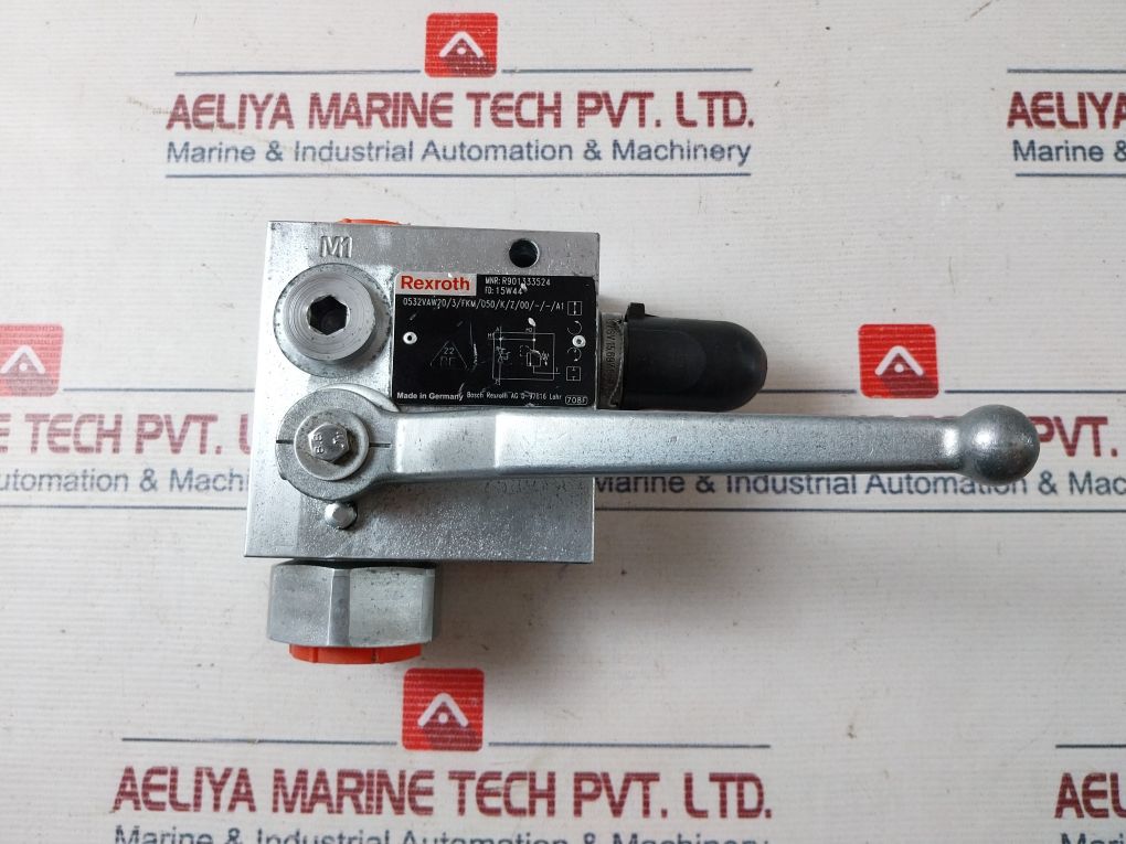 Rexroth R901333524 Memory Security And Shut-off Block