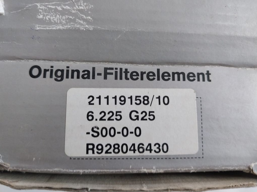 Rexroth R928046430 Hydraulics Filter Element 6.225 G25-s00-0-0