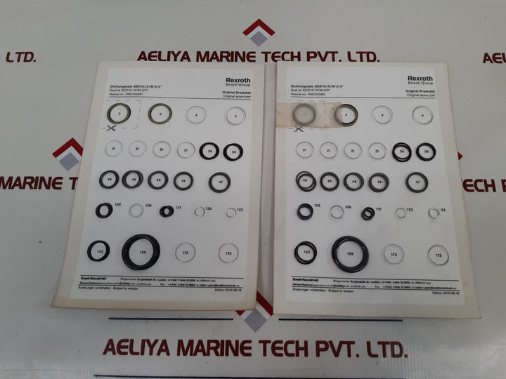 Rexroth R961000681 Hydraulic Valve Seal Kits