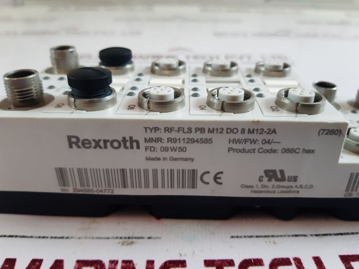 Rexroth Rf-fls Pb M12 Do 8 M12-2A Distributed IO Device R911294585
