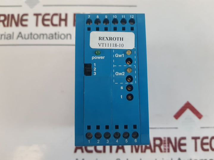 Rexroth Vt11118-10 Analog Amplifier Module
