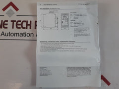 Rexroth Vt11118-10 Analog Amplifier Module