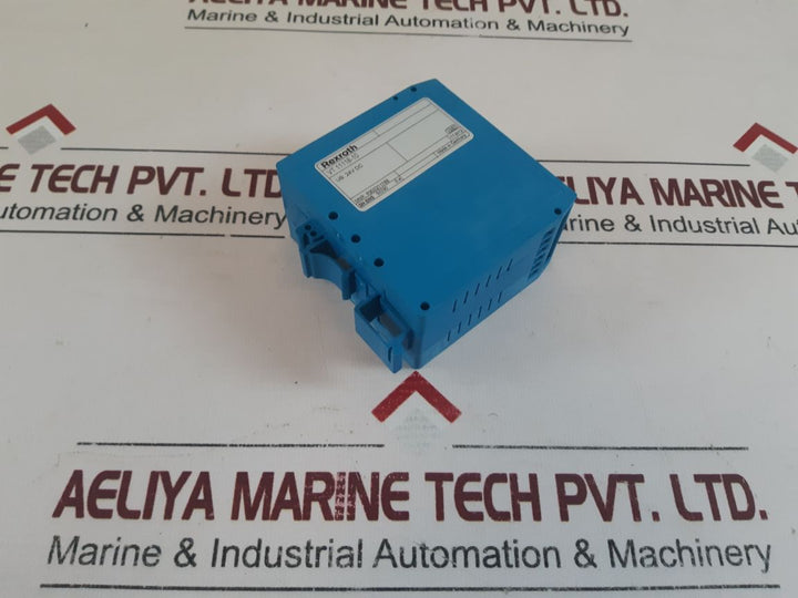 Rexroth Vt11118-10 Analog Amplifier Module 24V Dc
