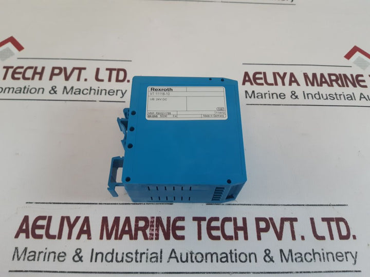 Rexroth Vt11118-10 Analog Amplifier Module 24V Dc