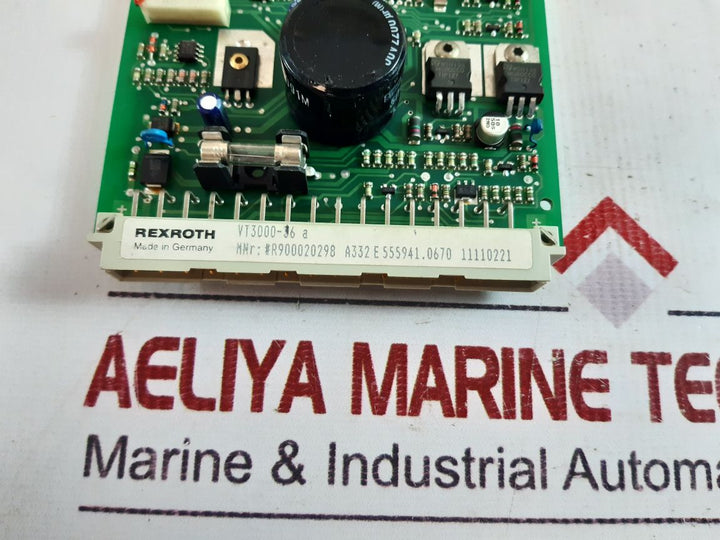 Rexroth Vt3000-36 A Analog Amplifier Card