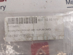 Rexroth Wh-15-plm-omd Fittings