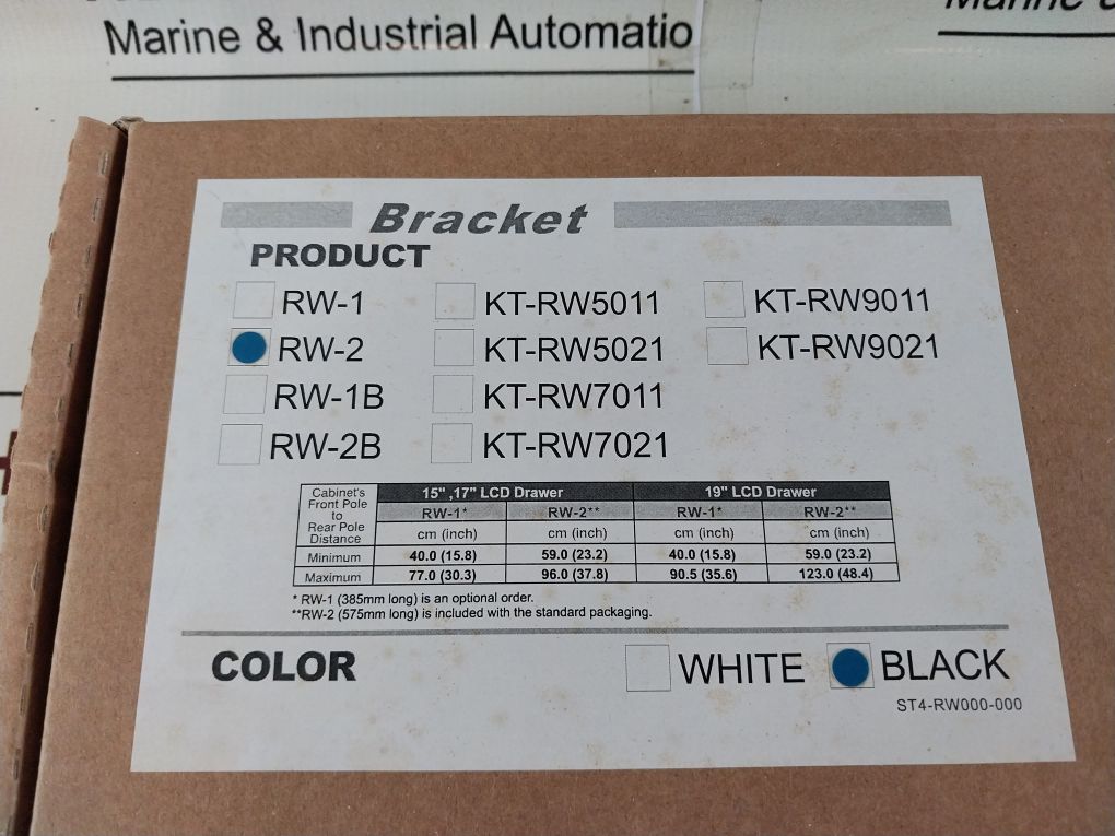 Rextron Integra Pro Kvm2 Lcd Console Drawer With Keyboard,Touchpad And Adapter