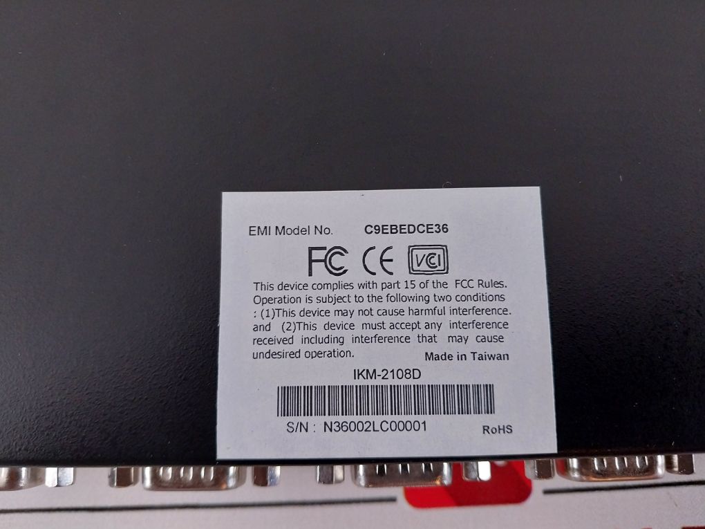 Rextron Integra Pro Kvm2 Lcd Console Drawer With Keyboard,Touchpad And Adapter