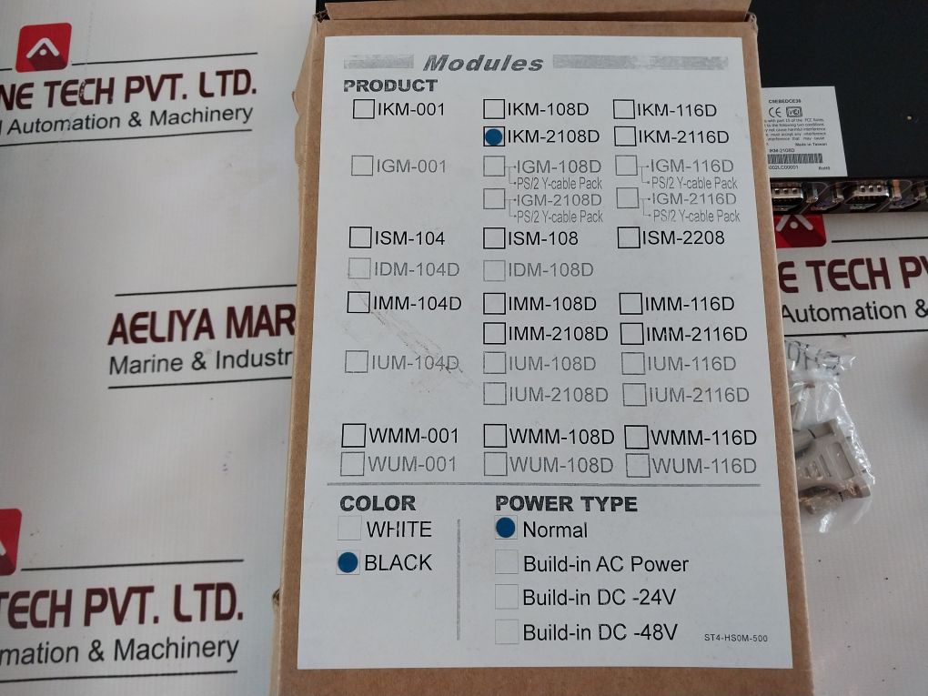 Rextron Integra Pro Kvm2 Lcd Console Drawer With Keyboard,Touchpad And Adapter