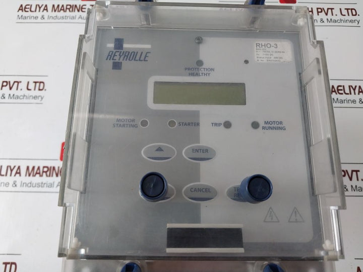 Reyrolle Rho-3 Motor Protection Relay 110V Dc