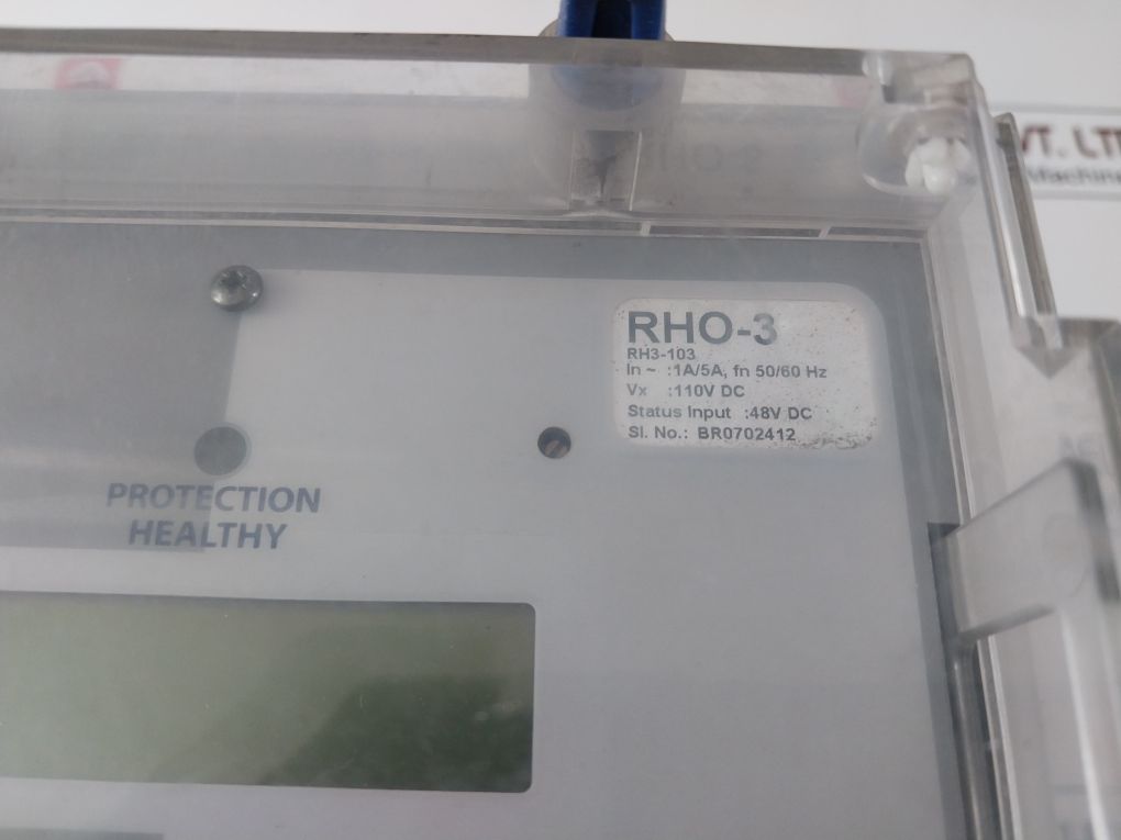 Reyrolle Rho-3 Motor Protection Relay 110V Dc
