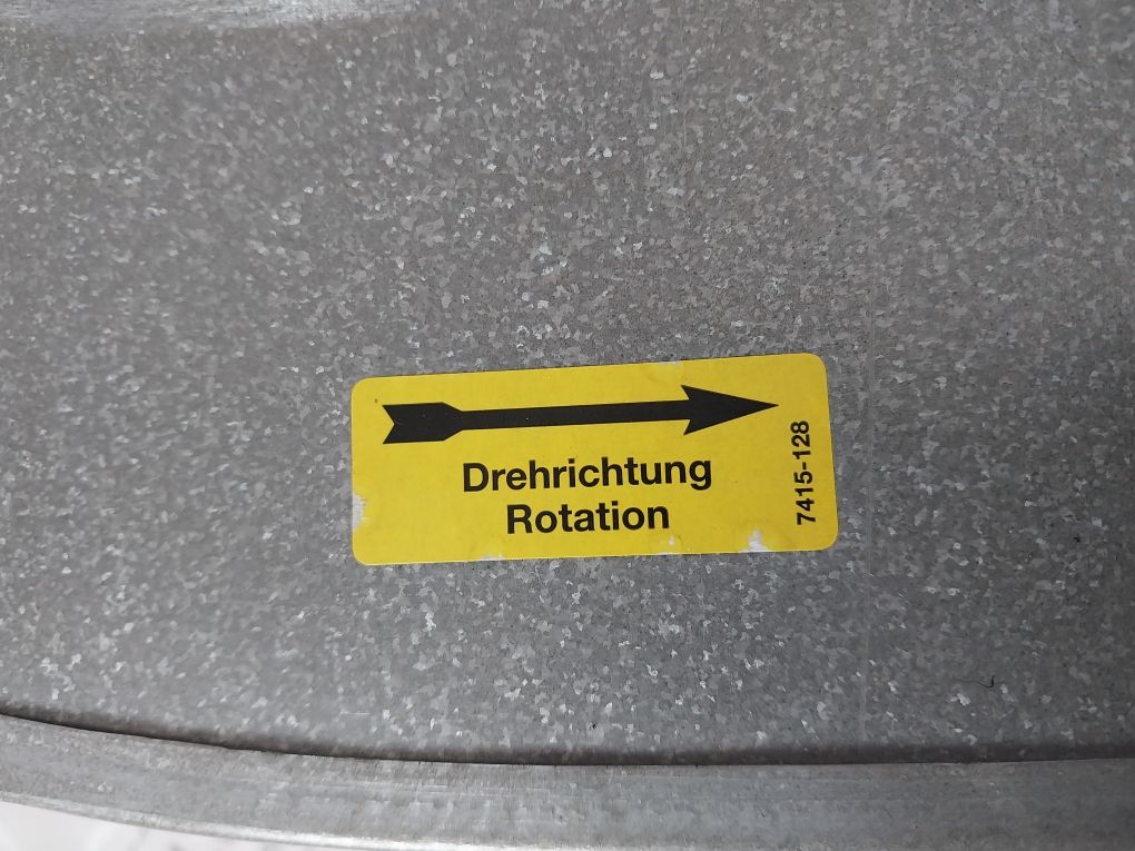 Ziehl-abegg Rg28P-4Ek.4I.1R Cooling Fan 230V 50/60Hz