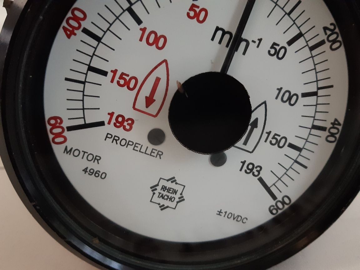 Rhein Tacho 4960 Propeller Gauge