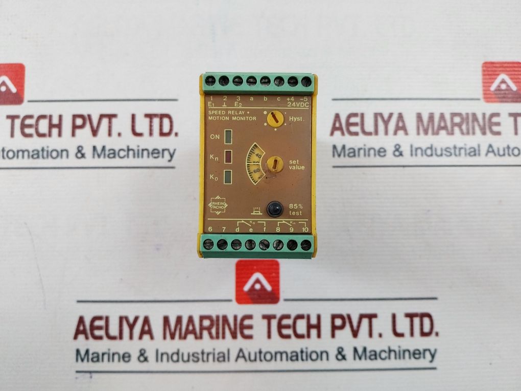 Rhein Tacho 5333.003 Speed Relay Motion Monitor 24 Vdc Ip20