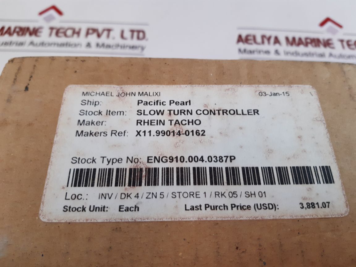 Rheintacho 5802.014 Slow Turn Controller