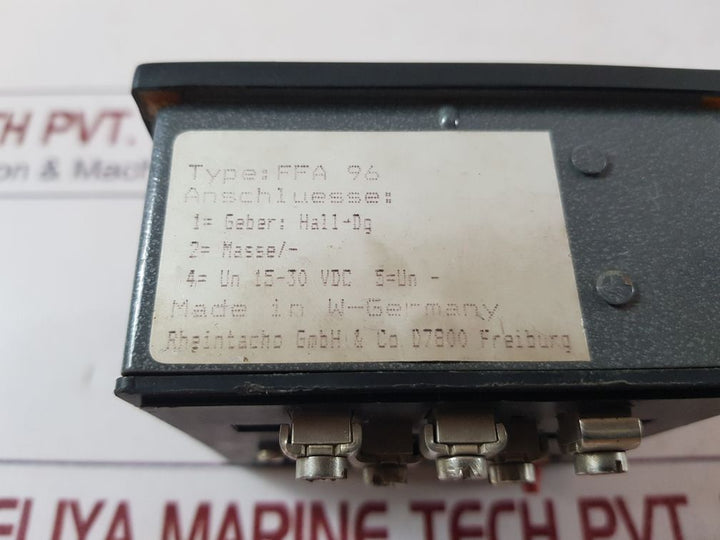 Rhein tacho ffa 96 tachometer