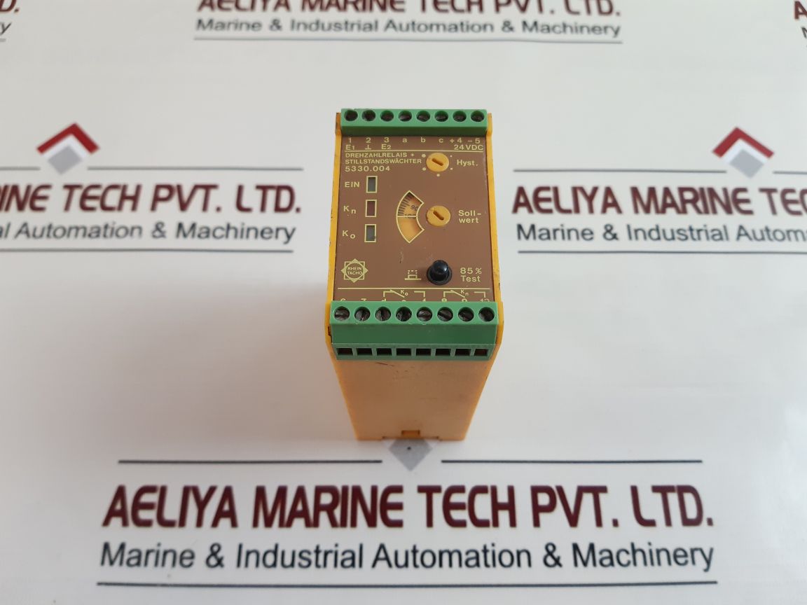 Rheintacho 5330.004 Speed Relay Standstill Monitor 