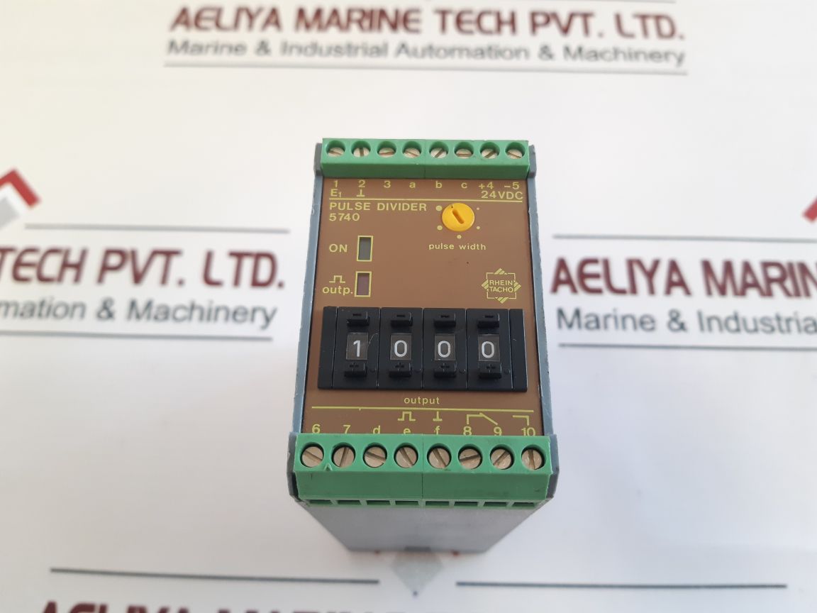 Rheintacho 5740 000 Pulse Divider 5740 24 Vdc 1343008