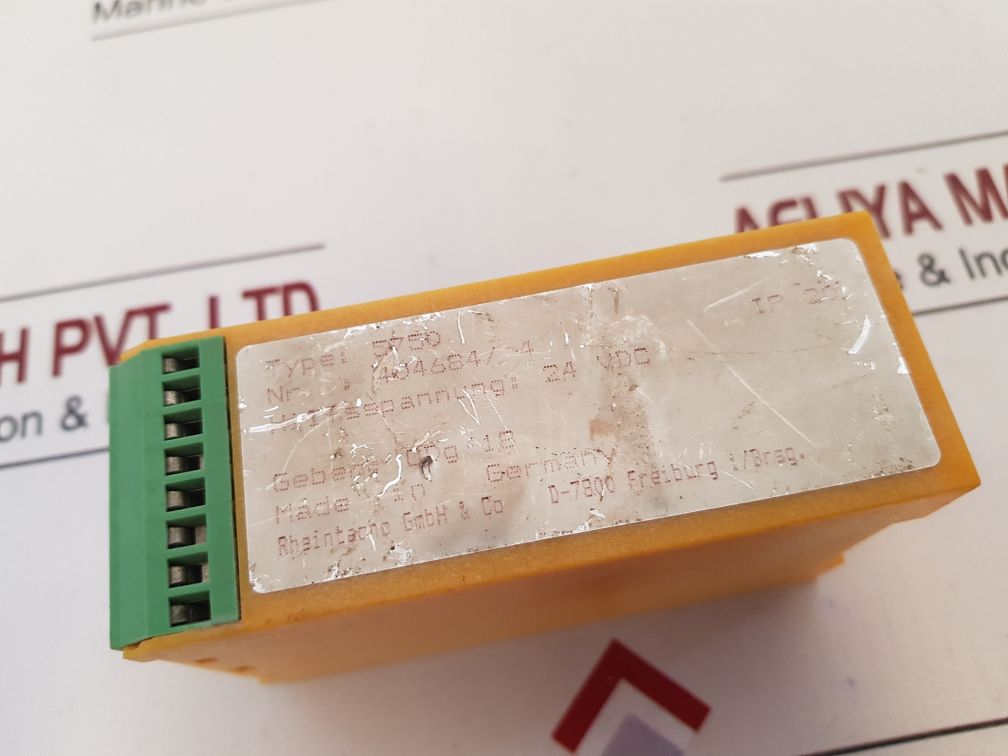 Rheintacho 5750 Rotational-direction Detector 24V Dc