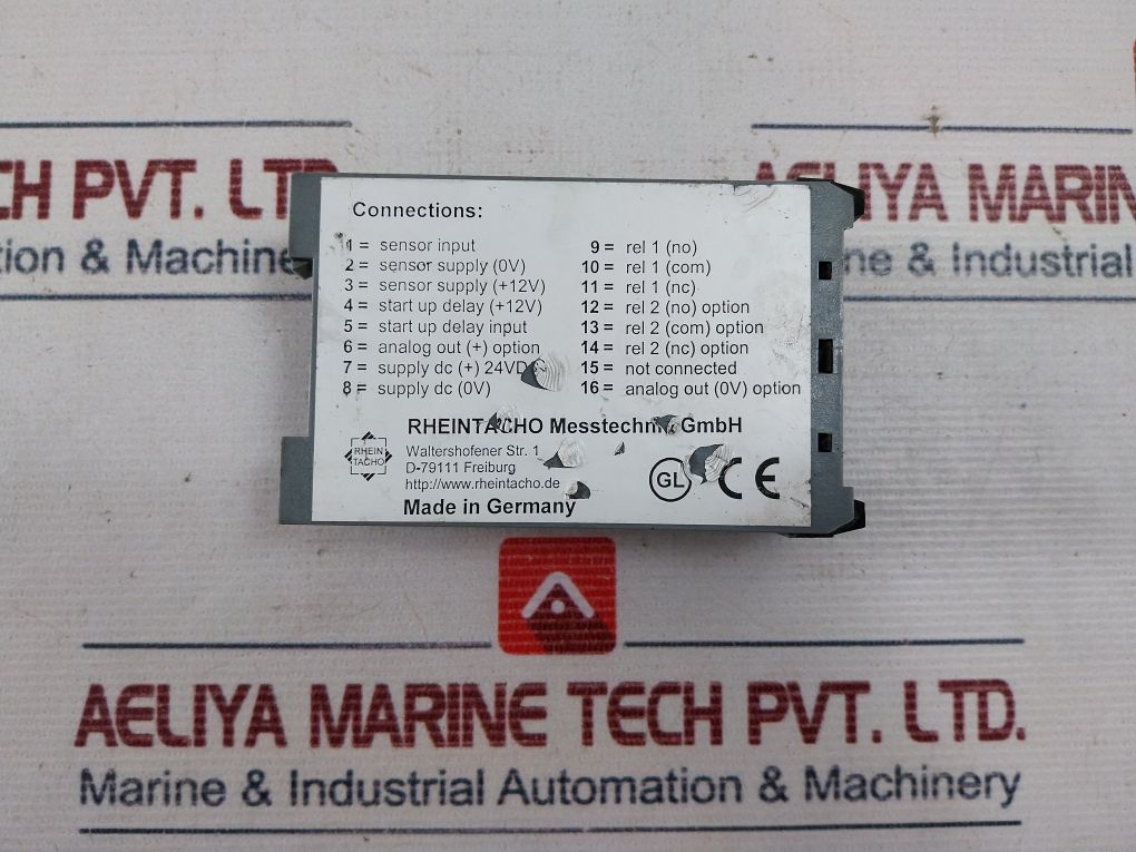 Rheintacho 5823.200 Speed Monitor
