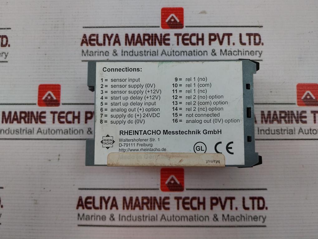 Rheintacho 5823.200 Speedmonitor Relay