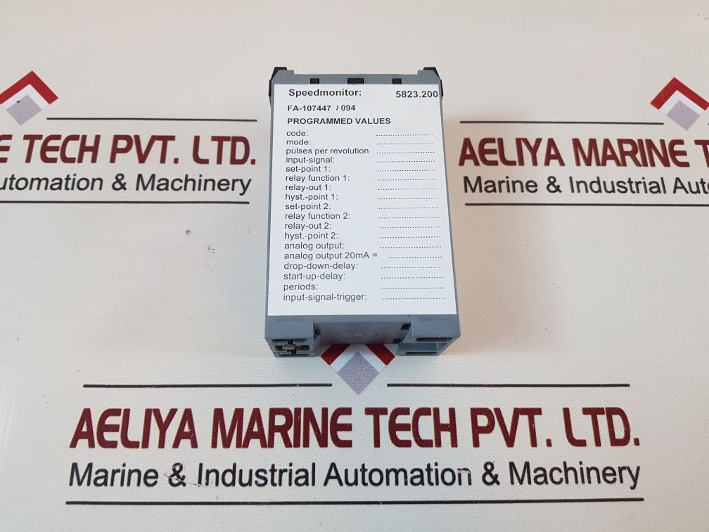 Rheintacho 5823.200 Speed Monitor Device Fa-107447/094