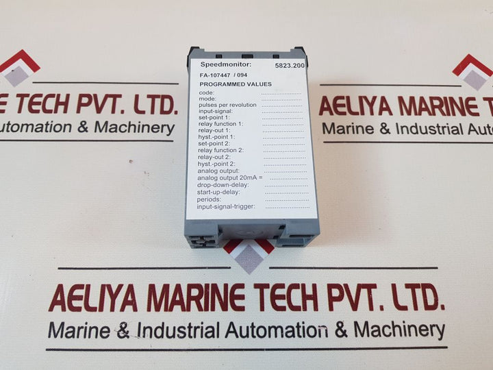 Rheintacho 5823.200 Speed Monitor Device Fa-107447/094