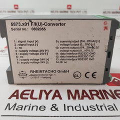 Rheintacho 5873.X01 F/I(U)-converter