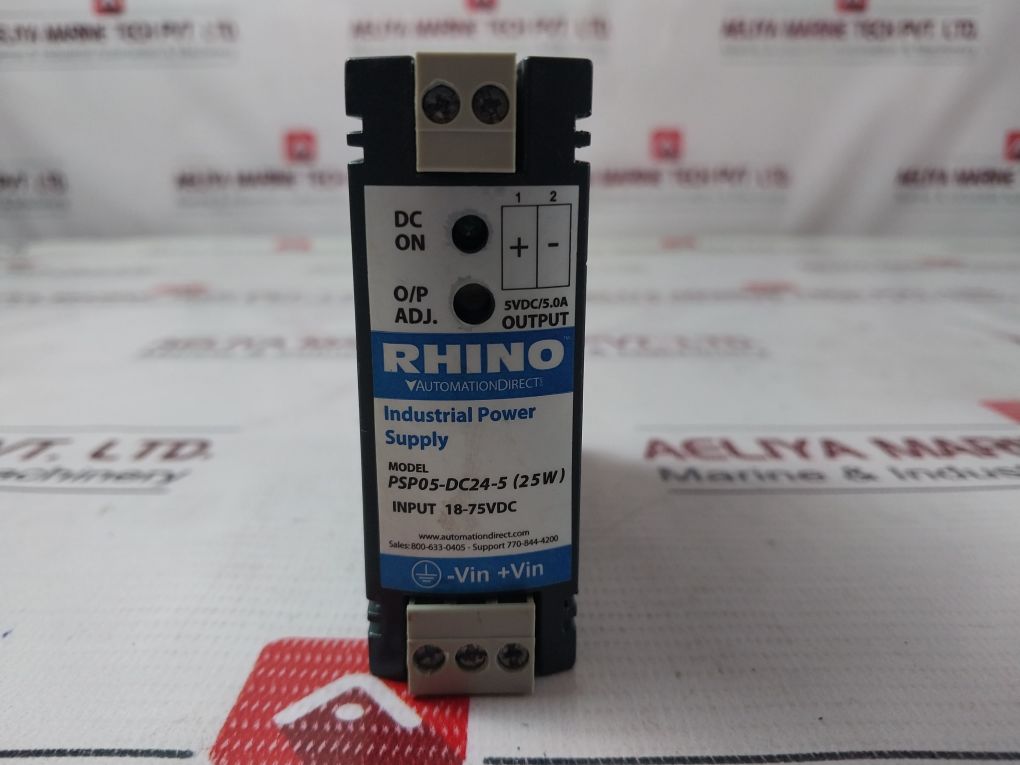 Rhino Psp05-dc24-5 Automation Direct Power Supply