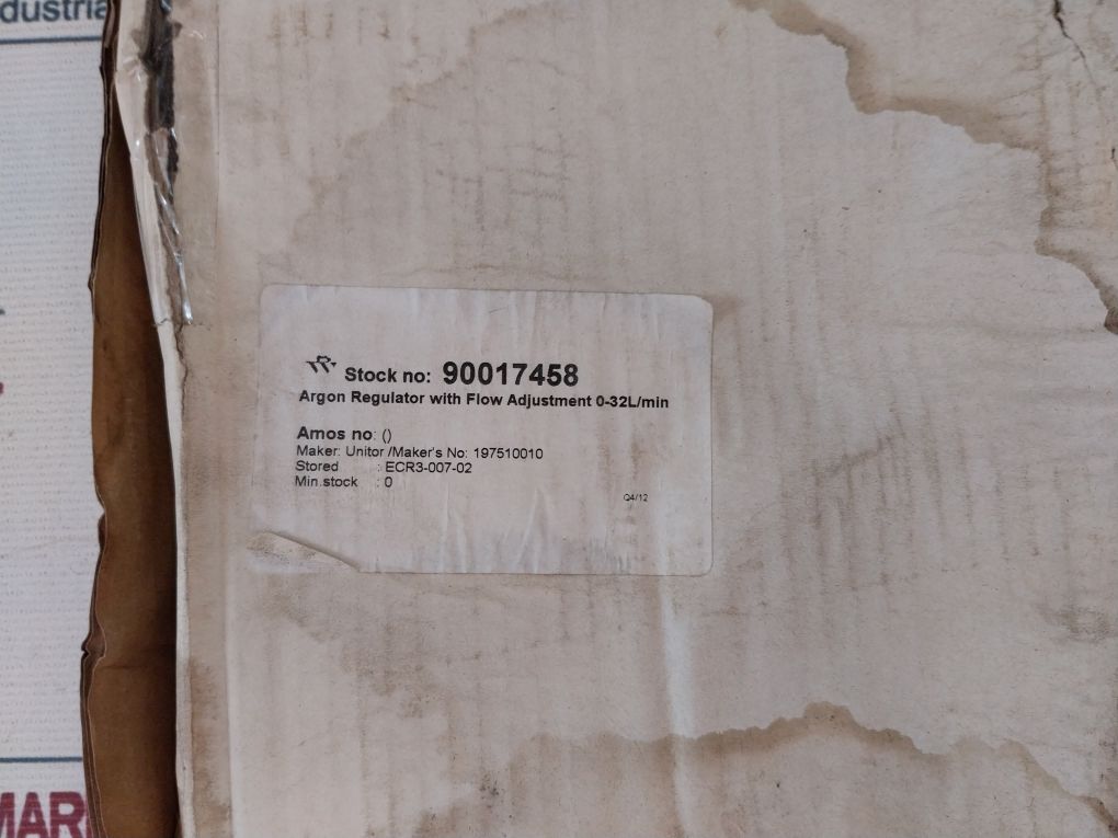 Rhona N10 Cylinder Pressure Control Valve 0-315 Bar